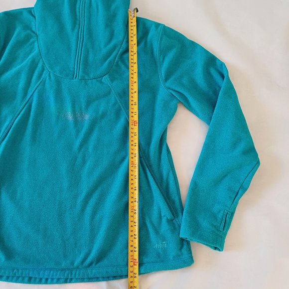 Avia Blue Turquoise Long Sleeve Fleece Pullover Size Large - Picture 6 of 12